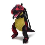 Sac a dos dinosaure 3d pour enfants, sac a dos en peluche avec dessin anime d'animaux mignons