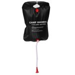 Sac de douche de camping 5 gallons / 20l, sac de chauffage solaire, lavage portable, stockage d'eau, ...