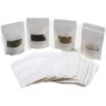 Sacs  pices 100 pices sacs zip - lock en papier s pour le stockage des aliments pochette pour fruits ...