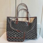 Sac fourre - tout en cuir synthetique pour femme, sac a bandouliere portable de grande capacite, pochette ...
