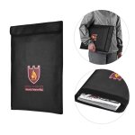 Sac ignifuge pour documents et documents, pochette pour cartes bancaires, passeport, objets de valeur, ...