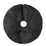 Sac de lestage pour parasol de terrasse, support rond amovible de 46 cm, sac de lestage r�sistant aux ...