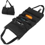 Sac  outils multifonction enroulable, sac de rangement pliable et portable, pochettes  outils avec ...
