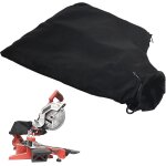 Sac a poussire pour scies a onglets, housse de rechange noire anti - poussire avec fermeture eclair, ...