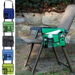 Sac de rangement pour chaise de plage, pochettes pratiques, fourre - tout, organisateur de chaise d'ext�rieur, ...