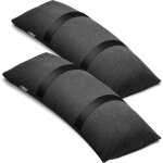 Sacs de sable remplissables basemate pour poids de socle parasol extrieur - 2 sacs de 22 kg - sacs arqus ...