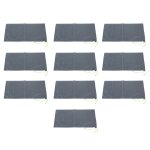 Sacs de sable sans sable, 10 pices, barrires contre l'eau d'inondation  cordon, sac de barrage en ...