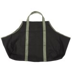 Sac de transport de bois de chauffage en toile, support de camping en plein air, sac de rangement de ... Sac de transport de bois de chauffage en toile, support de camping en plein air, sac de rangement de ...