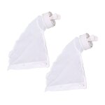 Sac tout usage pour nettoyeur de piscine, 2 pices, avec botier  fermeture clair, sac filtrant de ...