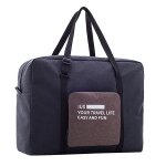Sacs de voyage etanches en nylon pour hommes et femmes, sac pliable pour ordinateur portable, grande ...
