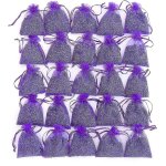 Sachet de 25 sachets de fleurs de lavande s�ch�es pour tiroirs et placards hy