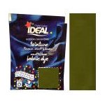 Sachet teinture tissu multi fibres vert kaki 39 vetement coton lin laine polyamide ideal