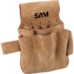 Sacoche d'outils en cuir - bandeau d'accroche ceinture - 422 - cz sam outillage