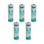 Saft ls14500 lr6 3, 6v 2600mah aa - ls14500 lot de 5