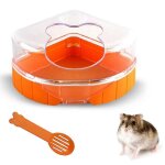 Salle de bain de sable pour hamster avec pelle, salle de bain de sable pour petit animal de compagnie, ... Salle de bain de sable pour hamster avec pelle, salle de bain de sable pour petit animal de compagnie, ...