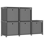 Salon de jardin 5 pcs avec coussins bois d'acacia solide