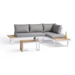 Salon de jardin bas tokyo 4 personnes