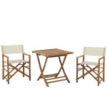 Ensemble pour bistro bois bois clair molise Ensemble pour bistro bois bois clair molise