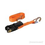 Sangle d'arrimage 750 kg  tendeur  cliquet caoutchout 4, 5 m x 25 mm