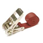 Sangle d'arrimage avec tendeur a cliquet - 1000kg - 3. 65m x 50mm