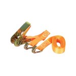 Sangle d'arrimage avec tendeur a cliquet + crochets - max. 500 kg - 4. 5 m x 25 mm Sangle d'arrimage avec tendeur a cliquet + crochets - max. 500 kg - 4. 5 m x 25 mm