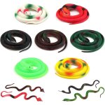 Sansh - lot de 11 faux serpents en caoutchouc de 70 cm et 40 cm de long - serpents en caoutchouc ralistes ...