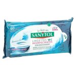 Sanytol lingettes wc dsinfectantes - 60 lingettes