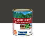 Saturateur bois ext�rieur - 0, 75 litres - anthracite - environnement blanchon
