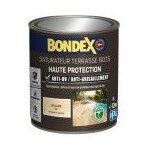 Saturateur protection terrasse bois anti uv anti grisaillement incolore mat 1l bondex