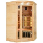 Sauna apollon infrarouge france sauna 2 / 3 places angulaire