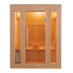 Sauna vapeur france sauna zen angulaire 3 / 4 places