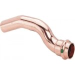 Saut de tube cuivre m�le / femelle � sertir - diam�tre 22 viega