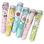 Savon jetable portable 6 pices, pour le lavage des mains en extrieur, bouteille de voyage, tube a essai ...