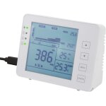 Sc0115 compteur de co2 (concentration de co2 plage de 5000 ppm) avec feux de circulation et alarme pour ... Sc0115 compteur de co2 (concentration de co2 plage de 5000 ppm) avec feux de circulation et alarme pour ...