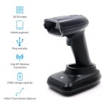 Scanner de codes - barres portable 1d / 2d / qr sans fil bt et lecteur de barre filaire usb 2, 4 g capteur ...