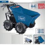 Scheppach kity - mini - transporteur 300kg benne basculante motorise 6. 5cv 196cm3 - dumper dp3000