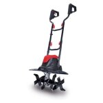 Scheppach motobineuse electrique mte380 - 1. 4 cv - 1050 w - noir et rouge