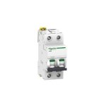 Schneider a9f74203 disjoncteur 2p 3a acti9 ic60n courbe c