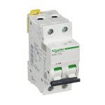 Schneider a9f74216 mini disjoncteur 2p 16a ic60n courbe c