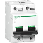Schneider electric - a9n18361 schneider c120n disjoncteur bipolaire schneider 80 � - 2p - courbe c - ...
