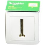 Schneider electric conjoncteur t�l�phonique alrea 8 plots avec cadre saillie