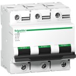 Schneider electric - disjoncteur c120h 3p 80 a, courbe b, 15 ka - a9n18424