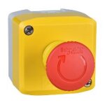 Schneider electric xalk178f commutateur �lectrique bouton - poussoir rouge et jaune