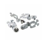 Schneider nsyaefpfsc - jeu de 4 pattes fixation acier coffret - spacial s3d