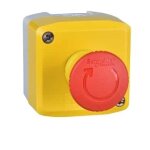 Schneider xalk178 bouton d'arrt d'urgence Ø 40mm 600v jaune