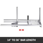 Scie a bois support cadre ouvert trononneuse moulin portable trononneuse accessoires de trononneuse ...