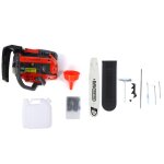 Scie à chaîne à démarrage facile, scie à bois à essence 25cc à une seule main, petite tronçonneuse pour ... Scie à chaîne à démarrage facile, scie à bois à essence 25cc à une seule main, petite tronçonneuse pour ...