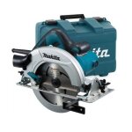 Scie circulaire 1600w  190mm en coffret plastique - makita hs7611k