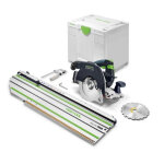 Scie circulaire � capot basculant sans fil 18v hkc 55 keb - basic - fsk 420 - festool - sans batterie, ...