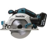 Scie circulaire makita dhs680rtj 18 v li - ion  165 mm ( 2 x 5, 0 ah)